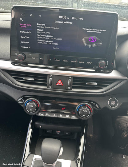 2023 KIA CERATO Radio/Cd/Dvd/Sat/Tv