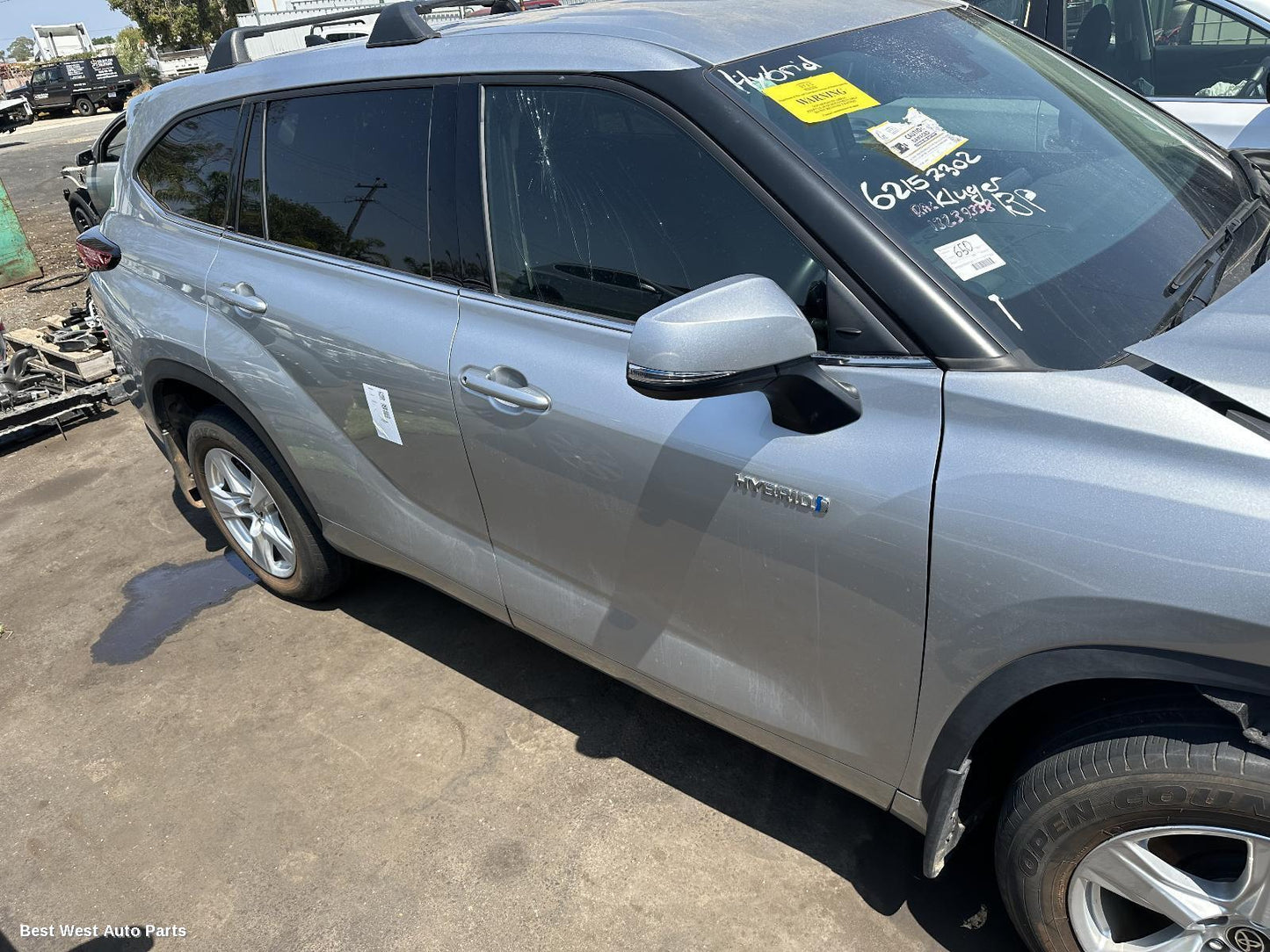 2022 TOYOTA KLUGER Right Rear Wnd Reg/Motor