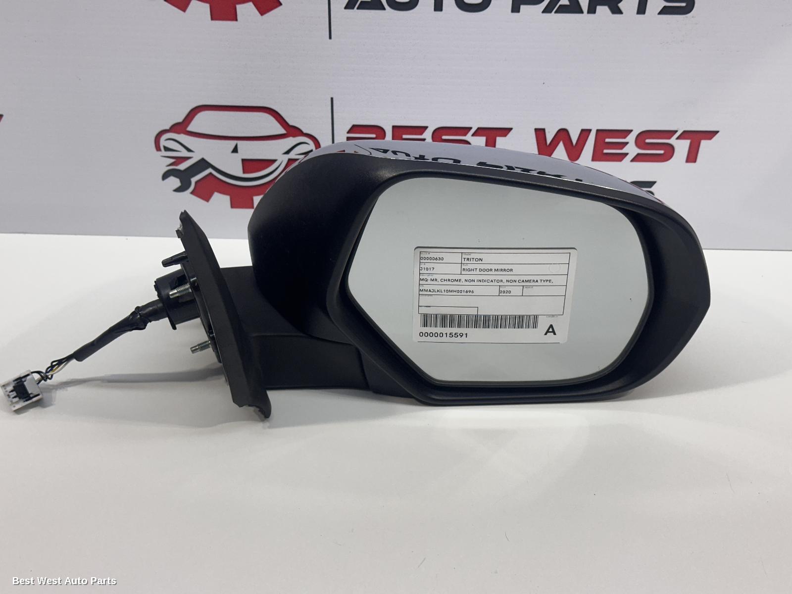 2020 MITSUBISHI TRITON Right Door Mirror