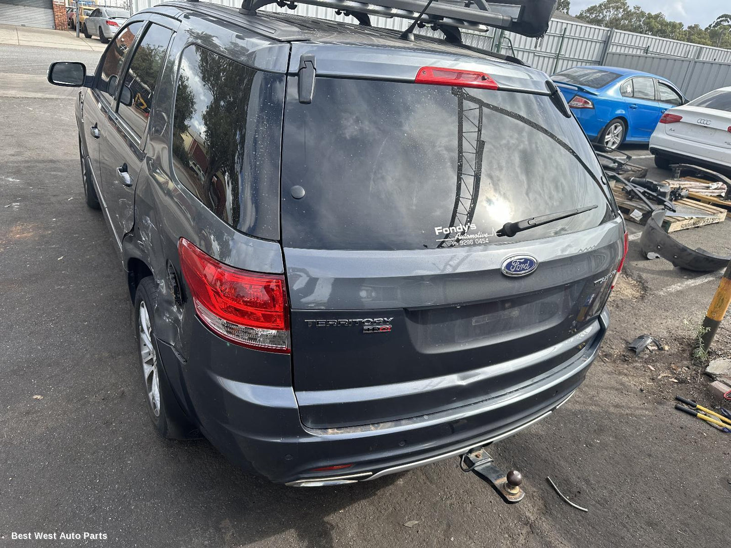 2013 FORD TERRITORY Bootlid/Tailgate