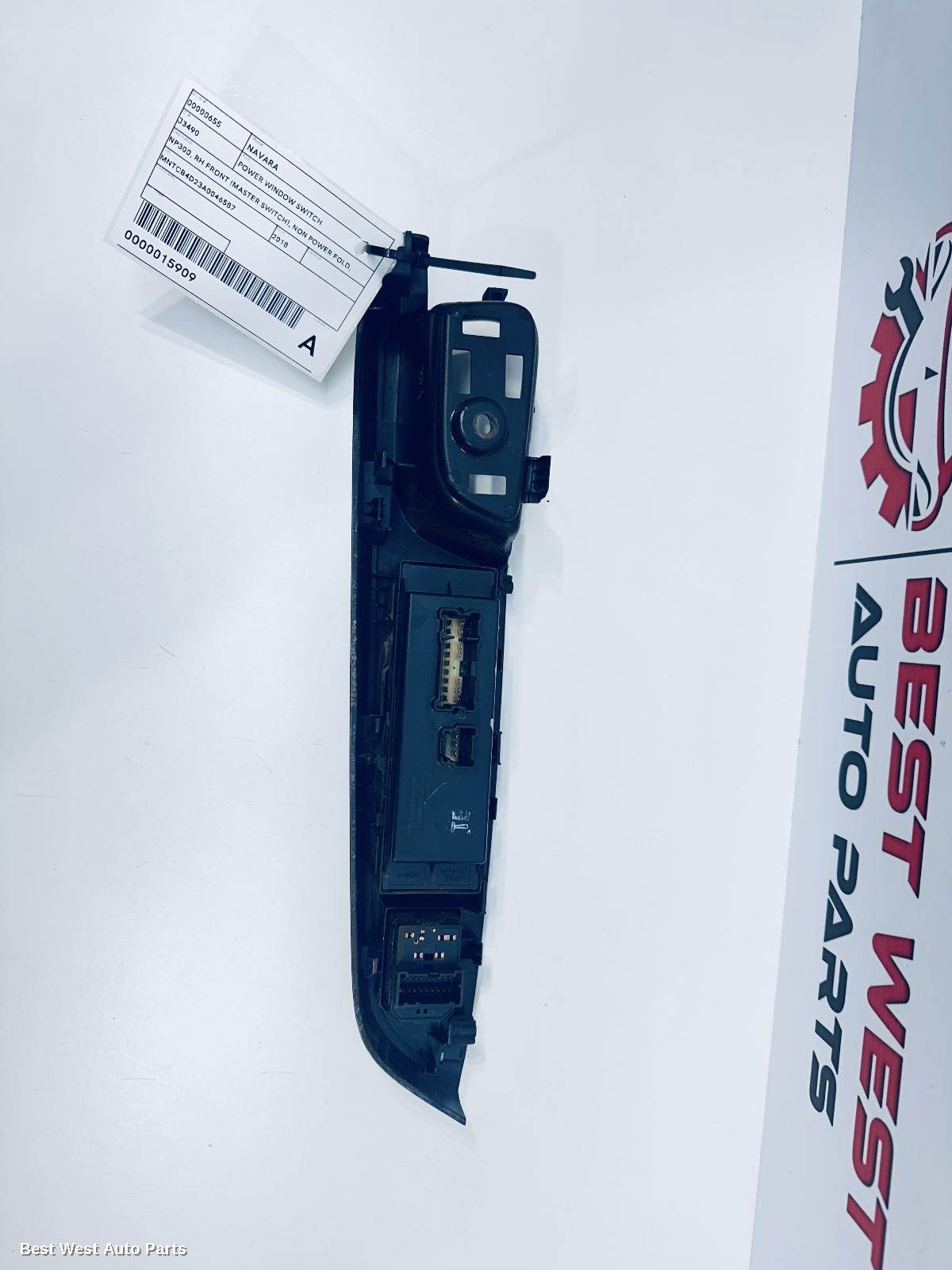 2018 NISSAN NAVARA Pwr Dr Wind Switch