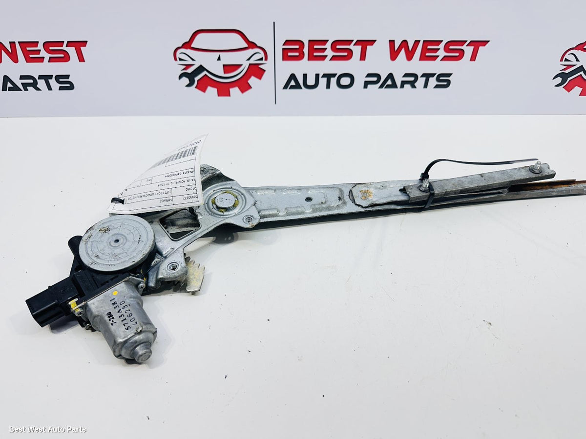 2015 MITSUBISHI MIRAGE Left Front Window Reg/Motor