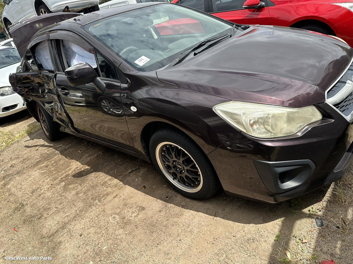 2012 SUBARU IMPREZA Bonnet