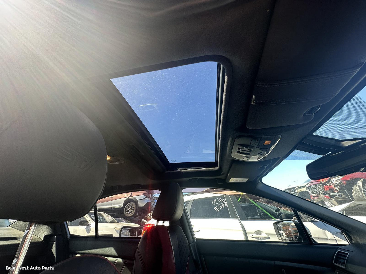 2015 SUBARU WRX Roof Glass/Sunroof/T