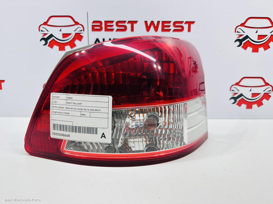2008 TOYOTA YARIS Right Taillight