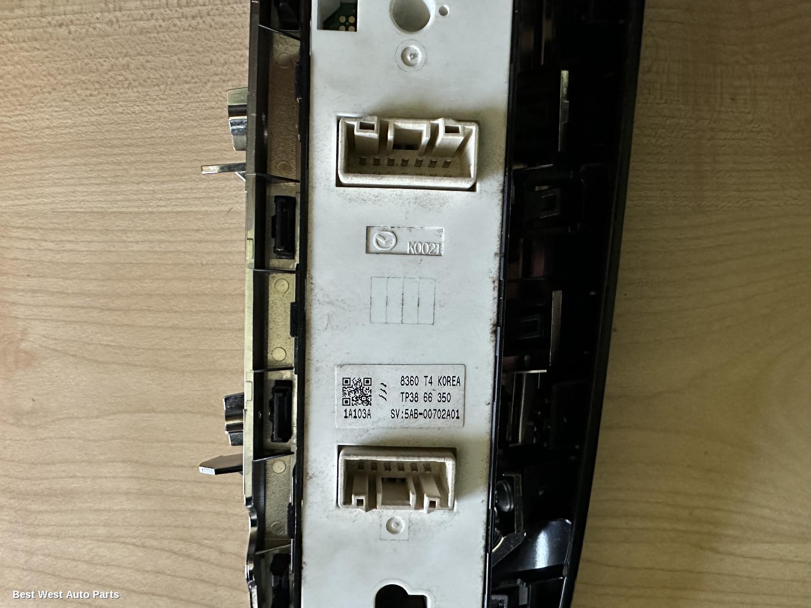 2019 MAZDA CX9 Pwr Dr Wind Switch