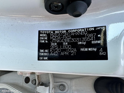 2021 TOYOTA COROLLA Starter