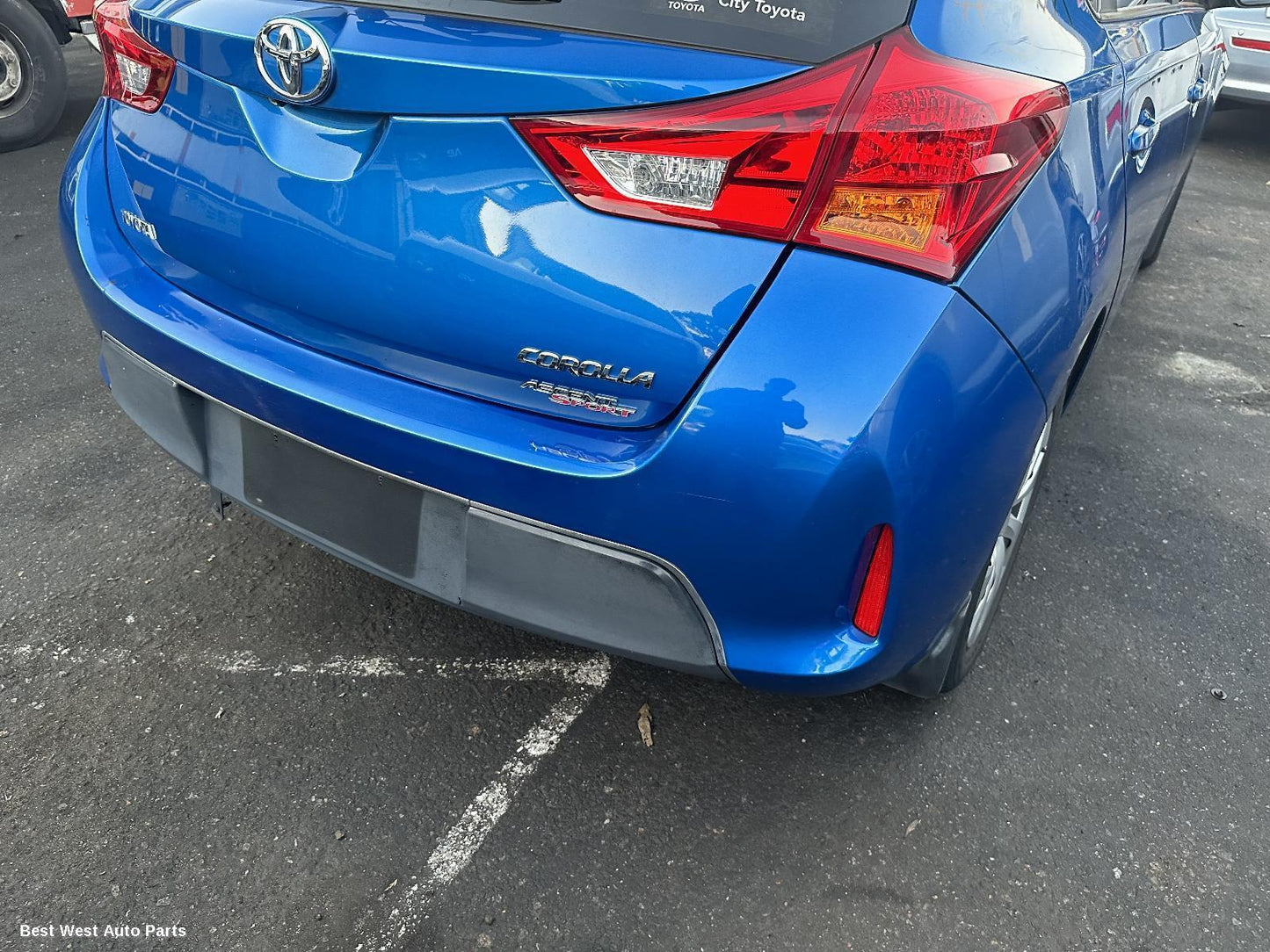 2013 TOYOTA COROLLA Rear Bumper
