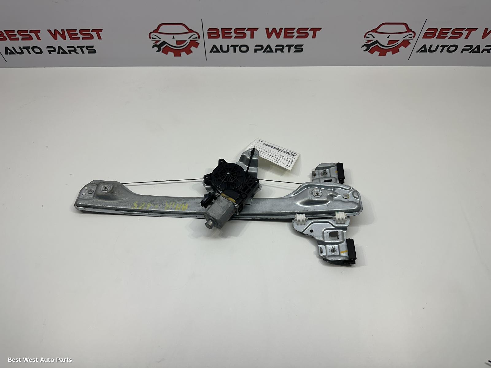 2018 HOLDEN TRAX Right Rear Wnd Reg/Motor
