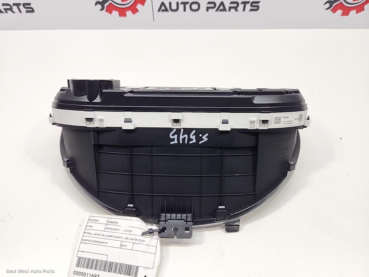 2019 KIA CERATO Instrument Cluster