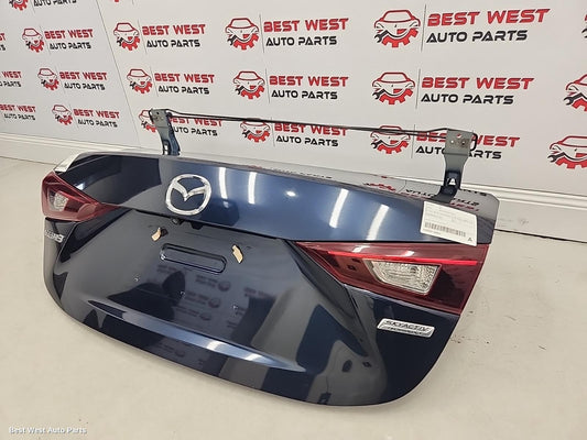 2016 MAZDA 3 Rear Garnish