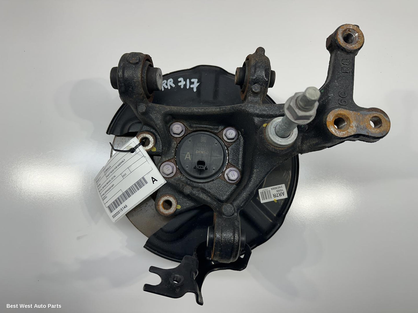 2022 TOYOTA COROLLA Right Rear Hub Assembly