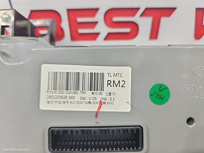 2018 HYUNDAI TUCSON Heater/Ac Controls
