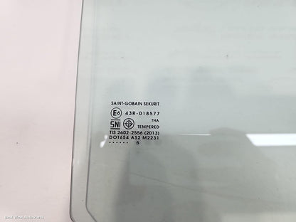 2025 MAZDA BT50 Right Rear Door Window