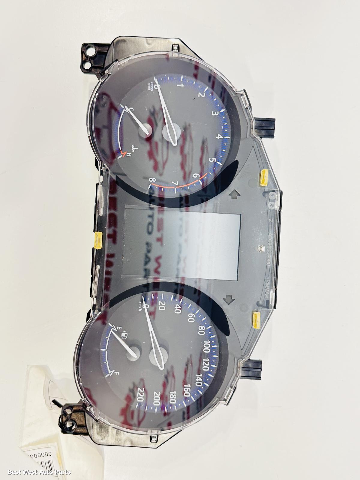2018 TOYOTA C-HR Instrument Cluster
