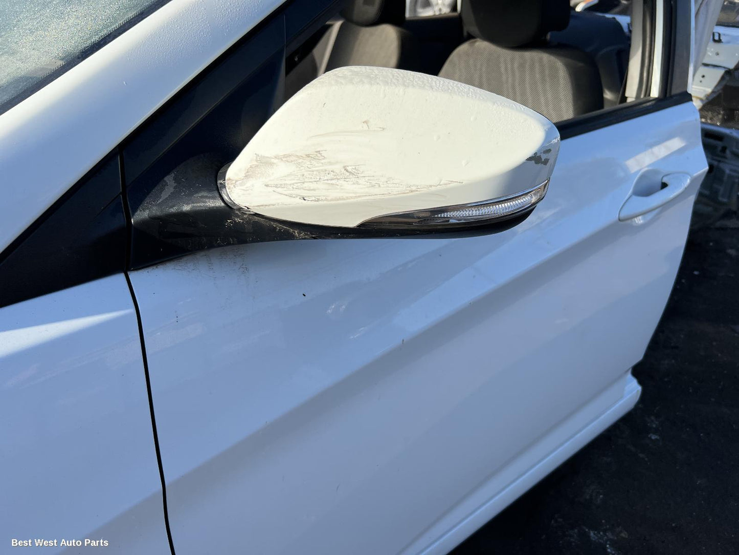 2013 HYUNDAI ACCENT Left Door Mirror