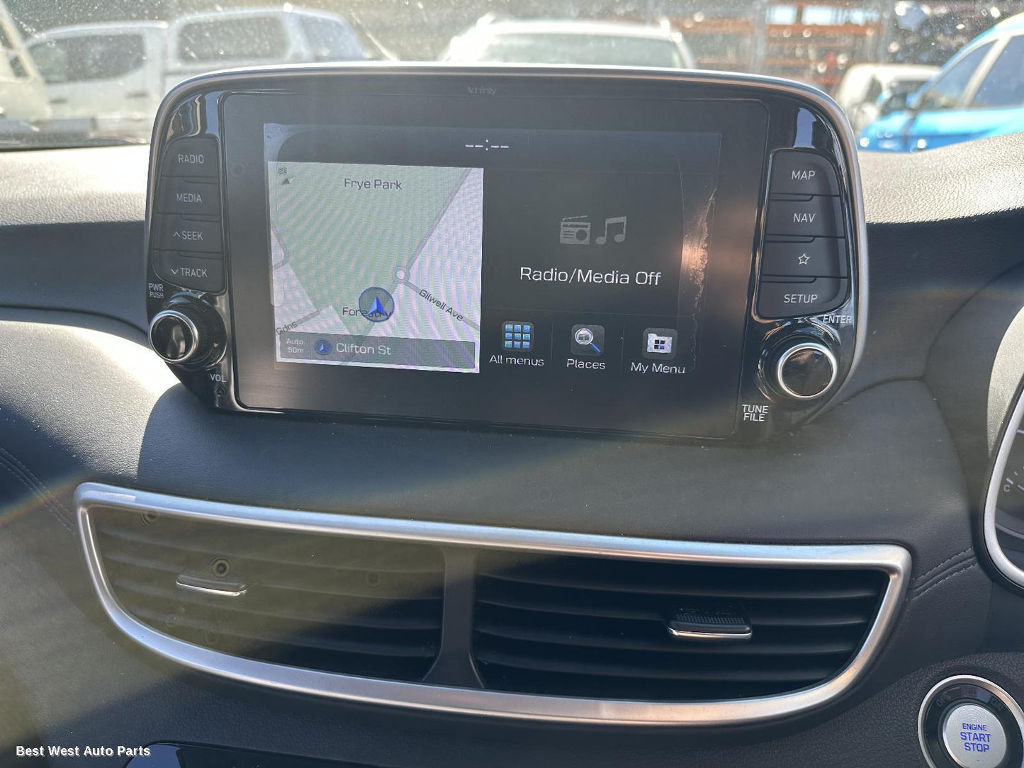 2018 HYUNDAI TUCSON Radio/Cd/Dvd/Sat/Tv