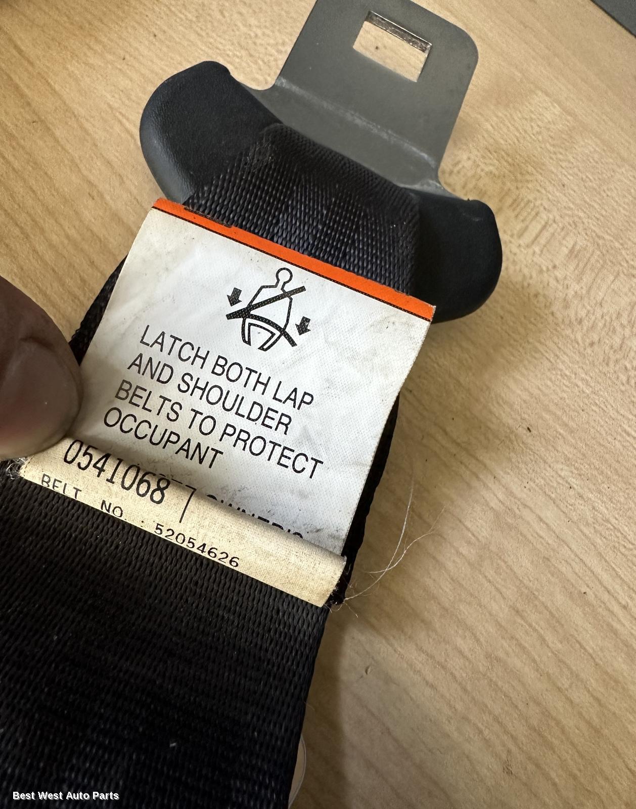 2016 HOLDEN COLORADO Seatbelt/Stalk