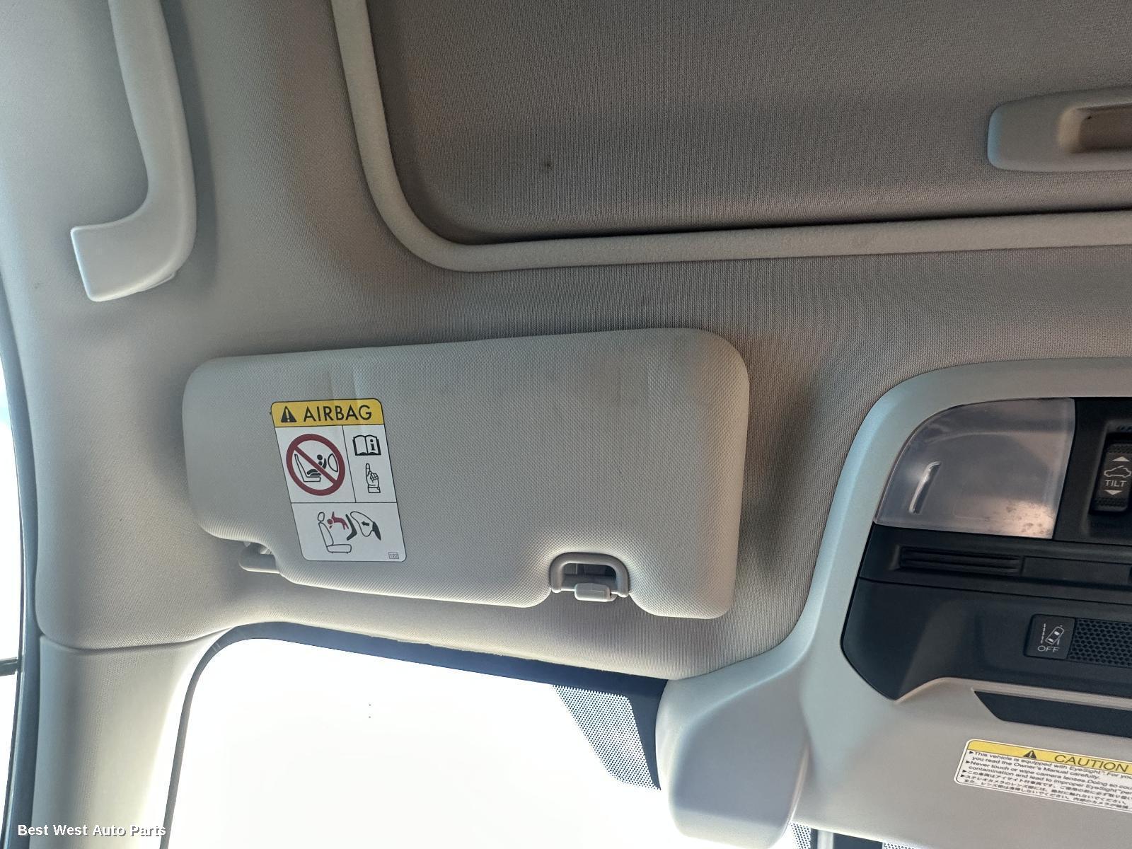 2021 SUBARU XV Sunvisor