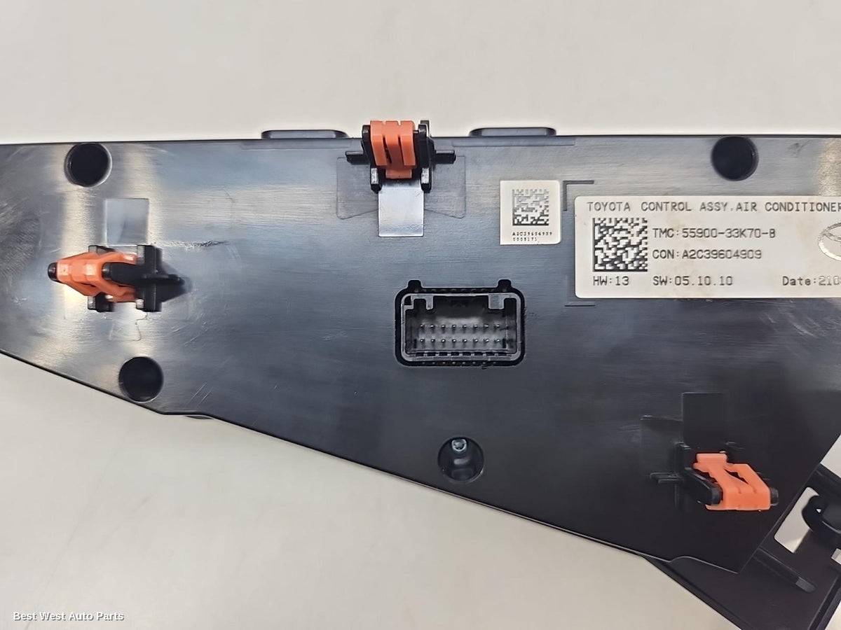 2021 TOYOTA CAMRY Heater/Ac Controls