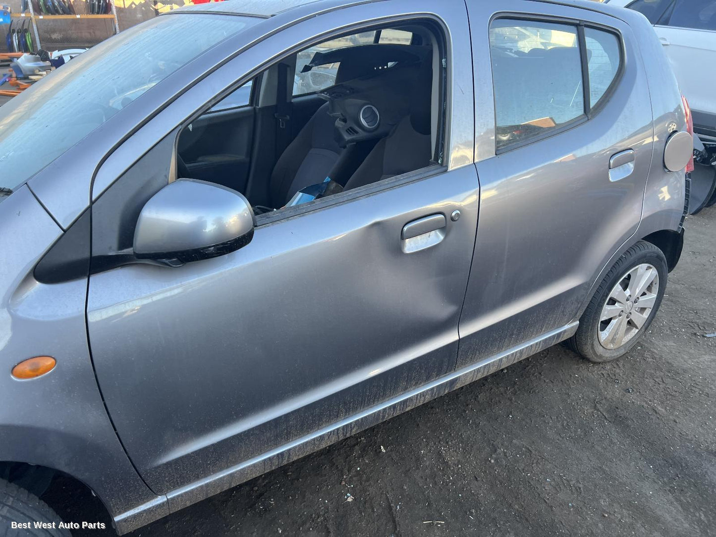 2012 SUZUKI ALTO Left Rear Door Window