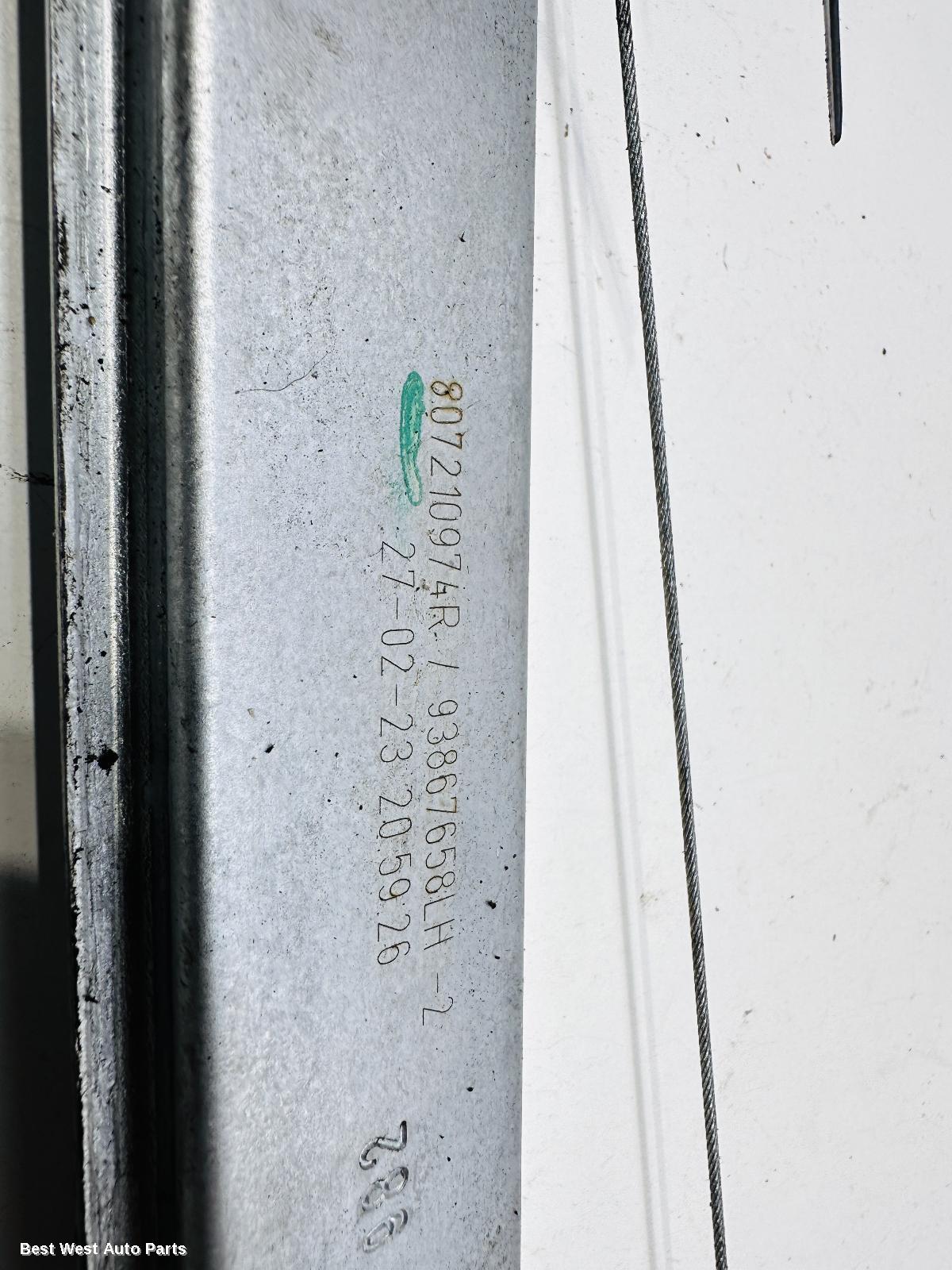 2021 SUBARU XV Left Rear Trailing Arm