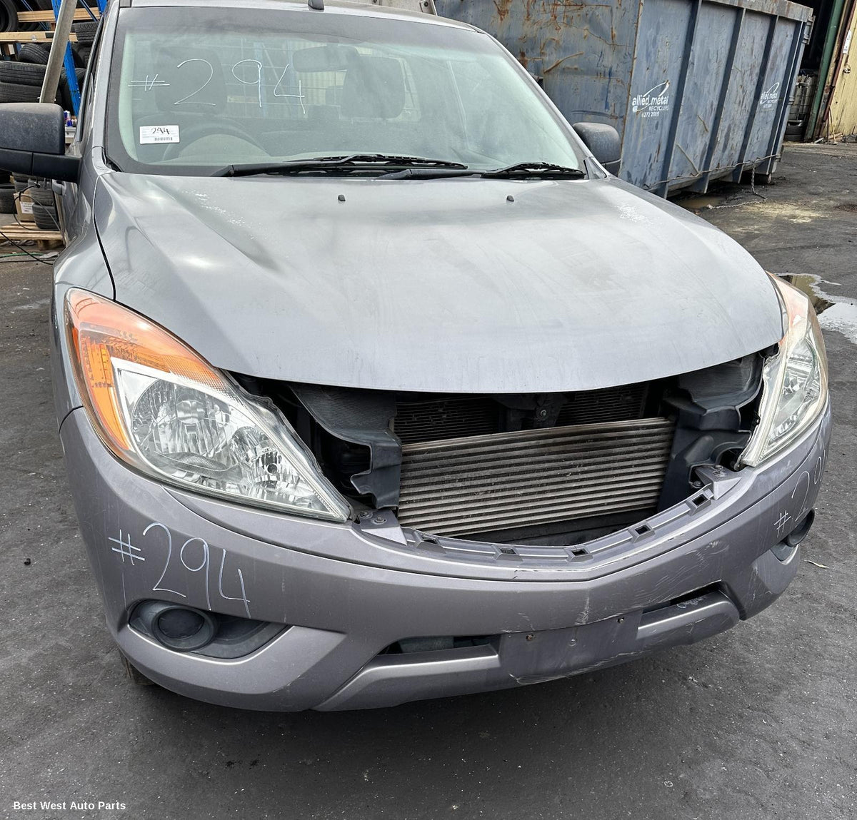 2014 MAZDA BT50 Bonnet