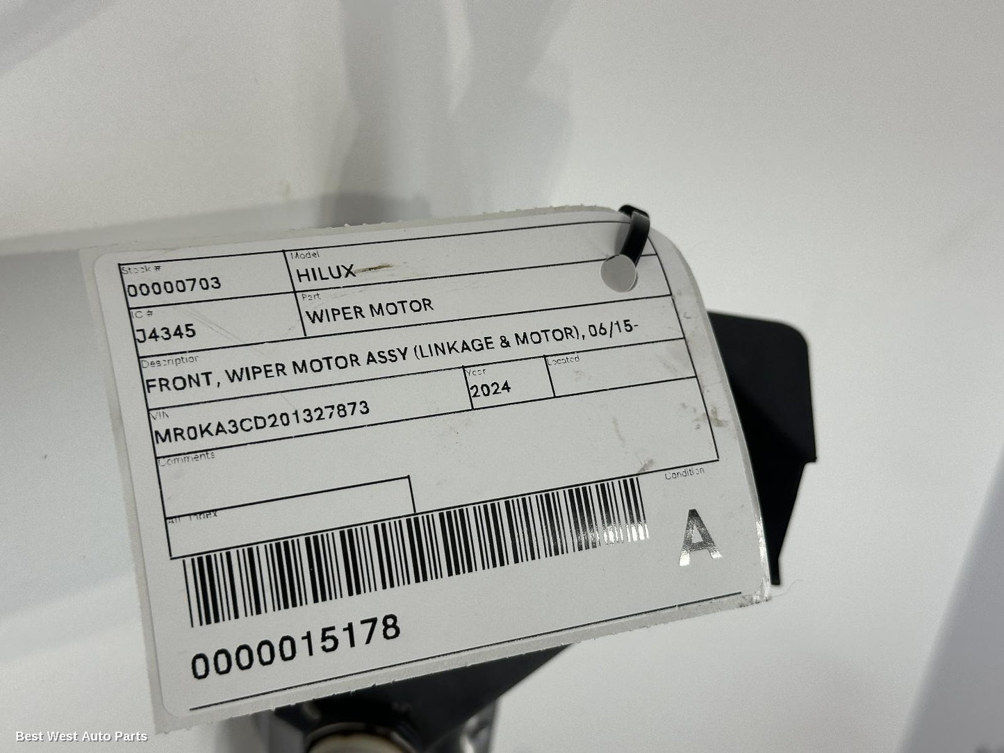 2024 TOYOTA HILUX Wiper Motor