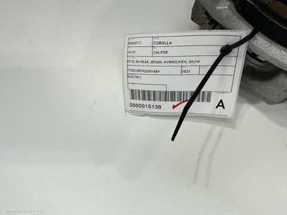 2022 TOYOTA COROLLA Caliper