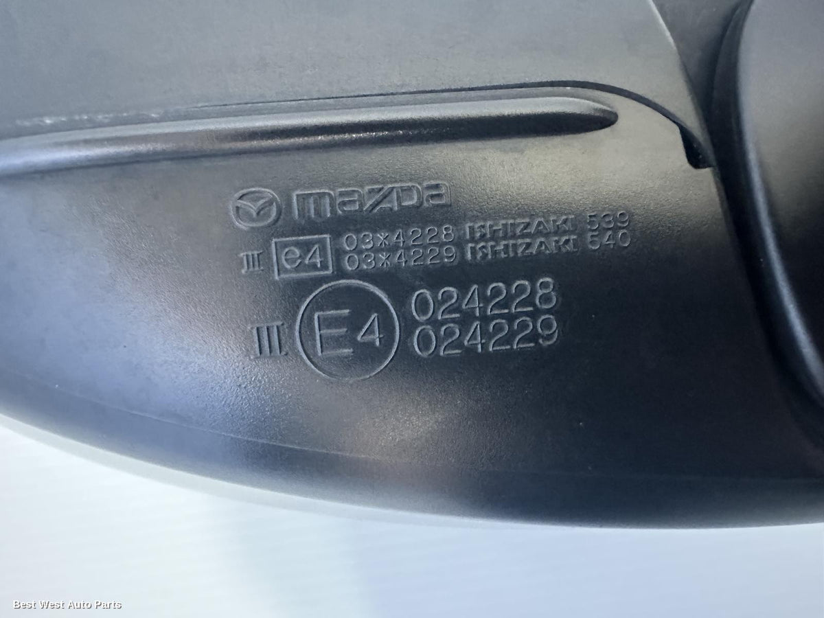 2014 MAZDA 3 Left Door Mirror