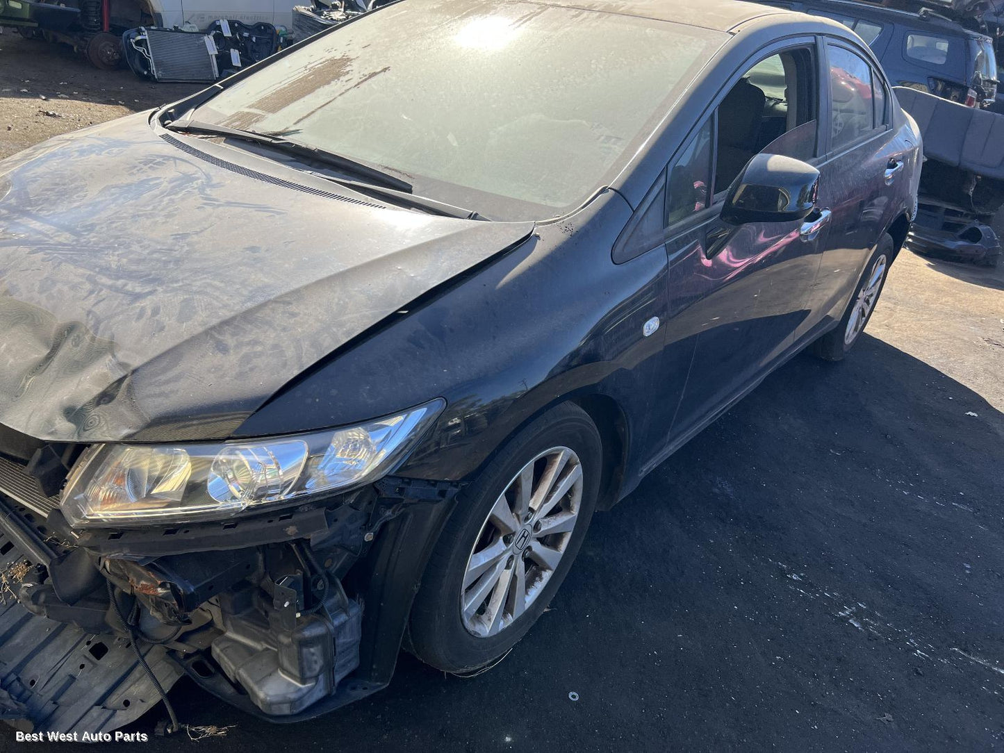 2012 HONDA CIVIC Left Headlamp