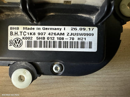 2018 VOLKSWAGEN CADDY Heater/Ac Controls
