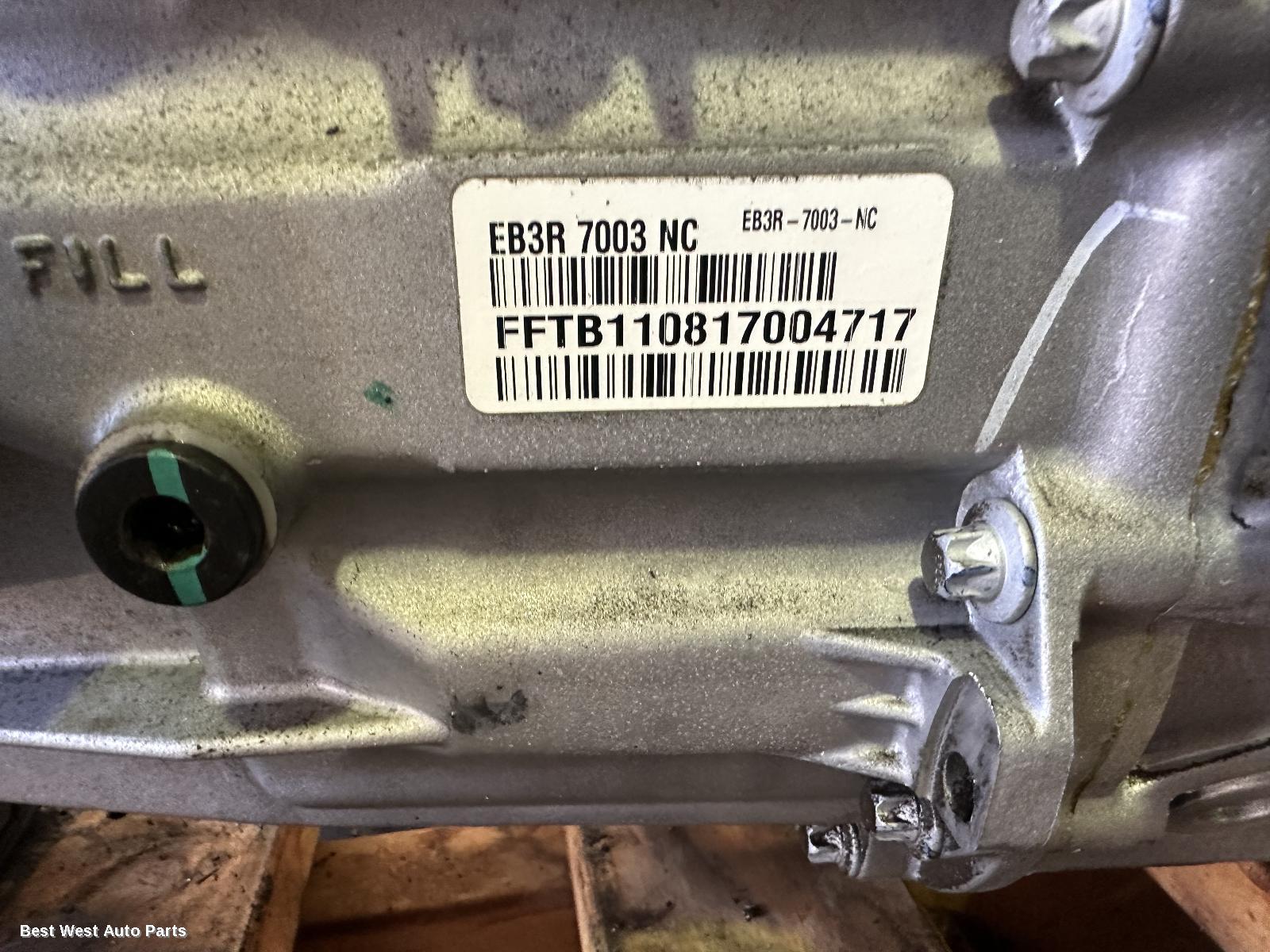 2018 FORD RANGER Trans/Gearbox