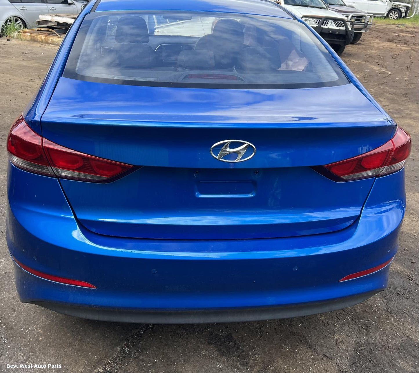 2016 HYUNDAI ELANTRA Right Rear Door Window