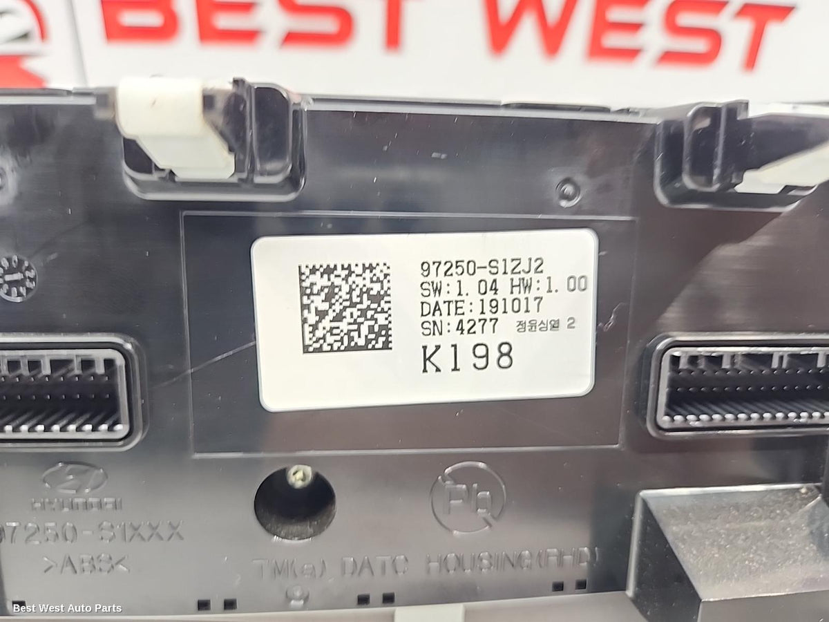 2020 HYUNDAI SANTA FE Heater/Ac Controls