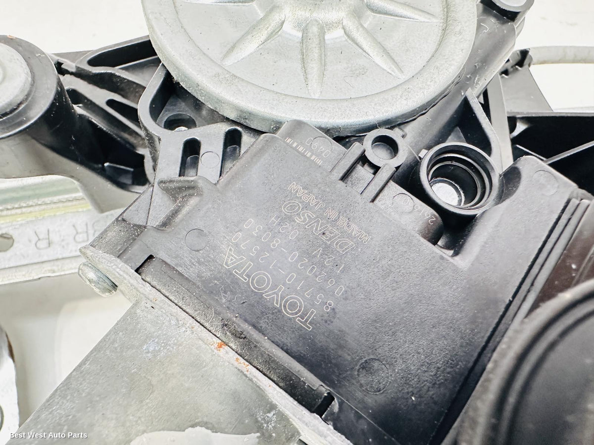 2022 TOYOTA COROLLA Right Rear Wnd Reg/Motor