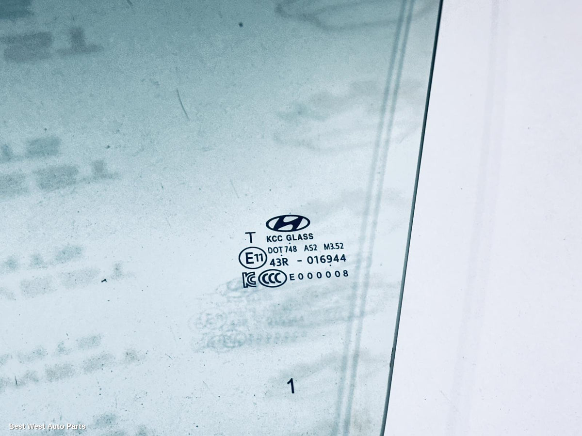 2025 HYUNDAI KONA Left Front Door Window