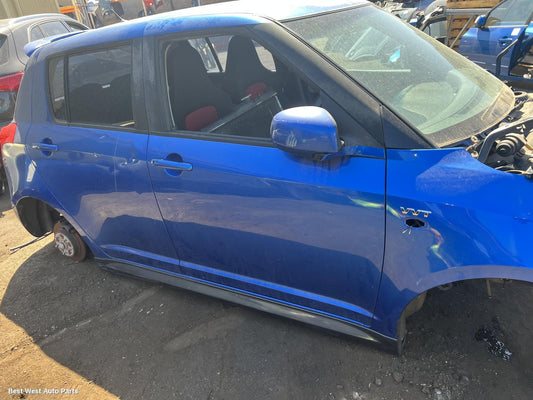 2007 SUZUKI SWIFT Left Rear Door Window