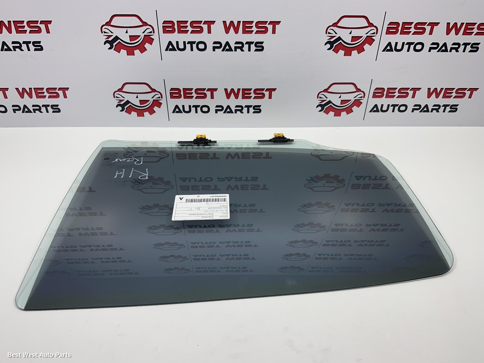 2017 HOLDEN COLORADO Right Rear Door Window