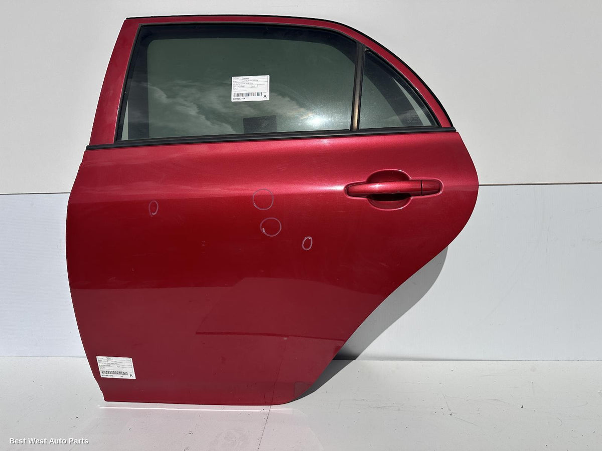 2012 TOYOTA COROLLA Left Rear Door Window