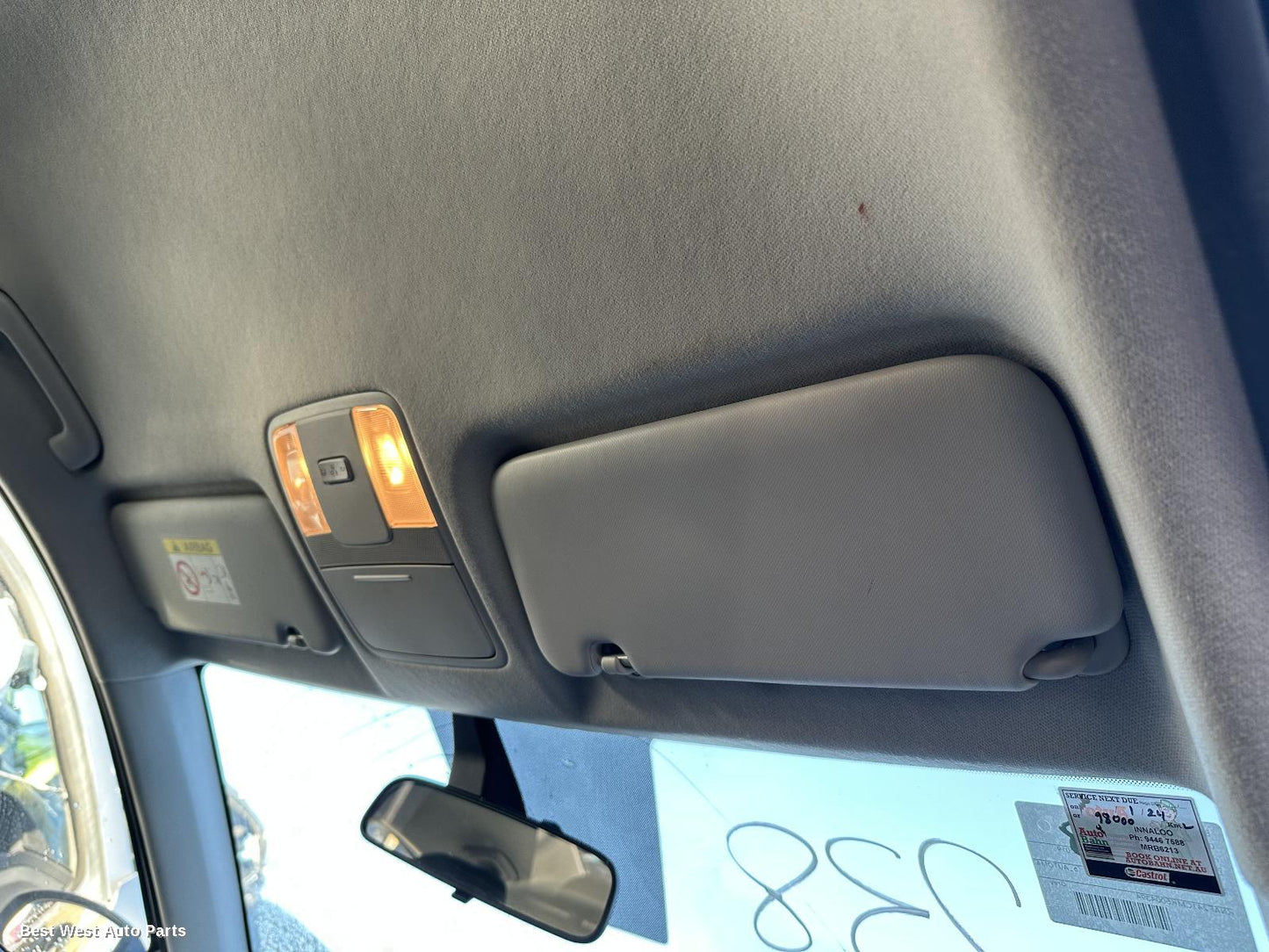 2019 KIA CERATO Sunvisor