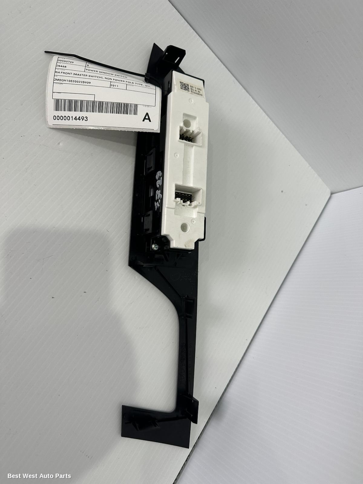 2011 MAZDA 6 Pwr Dr Wind Switch