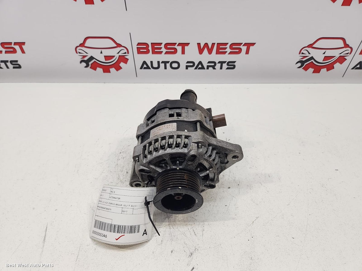 2017 ISUZU MU-X Alternator