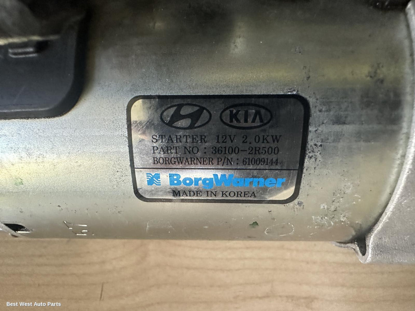 2021 HYUNDAI SANTA FE Starter