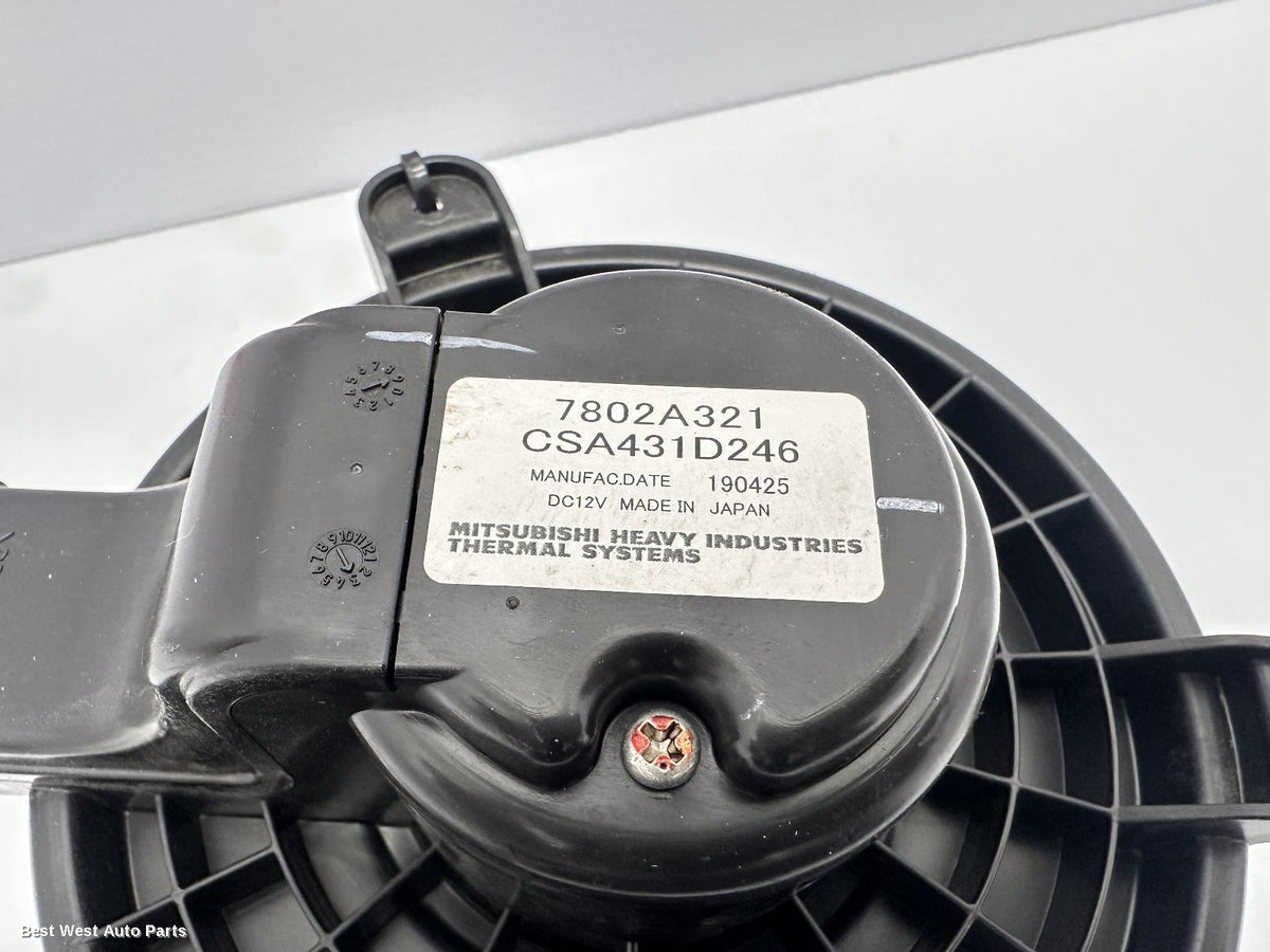 2019 MITSUBISHI ASX Heater Fan Motor