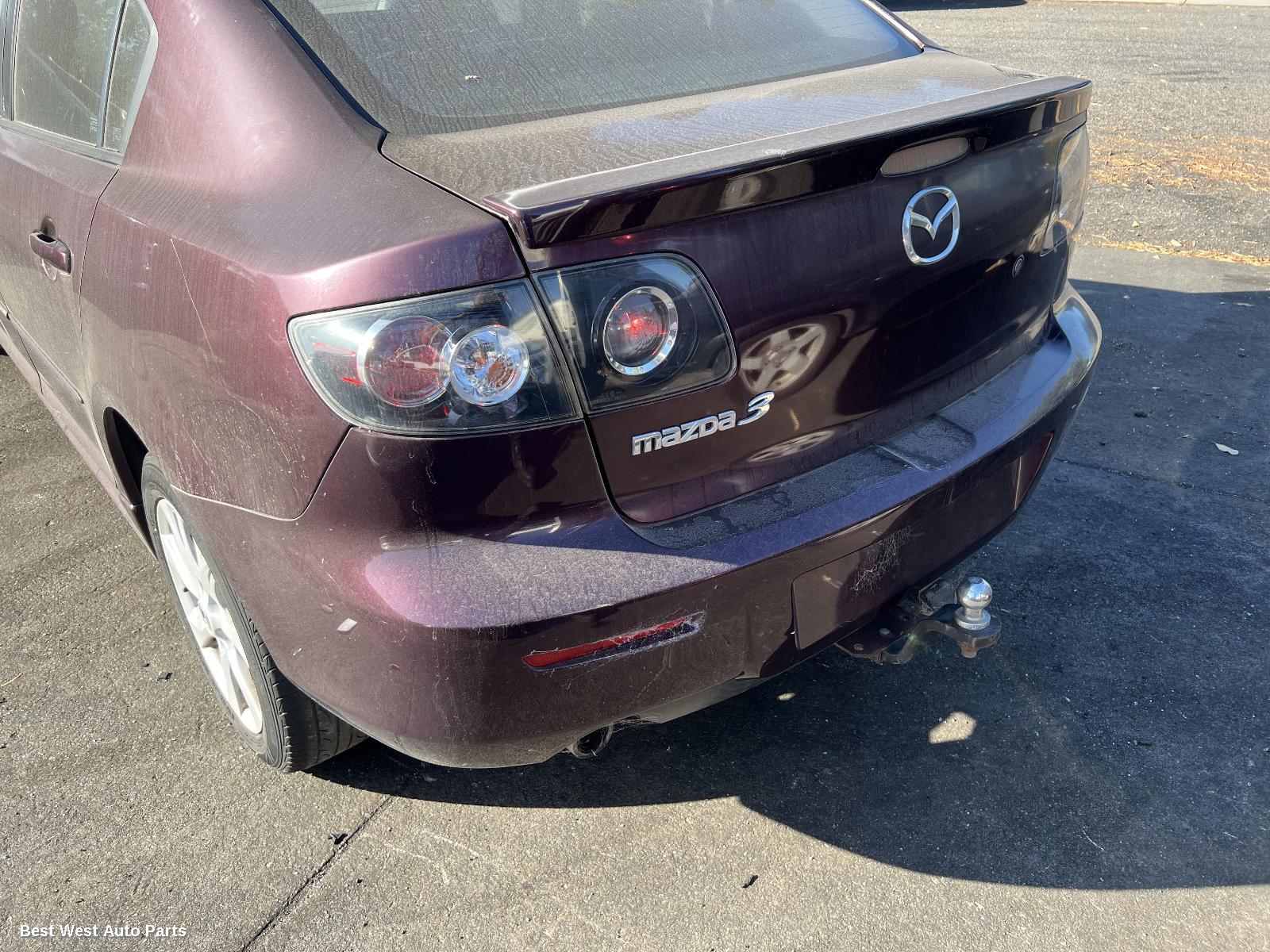 2007 MAZDA 3 Left Taillight