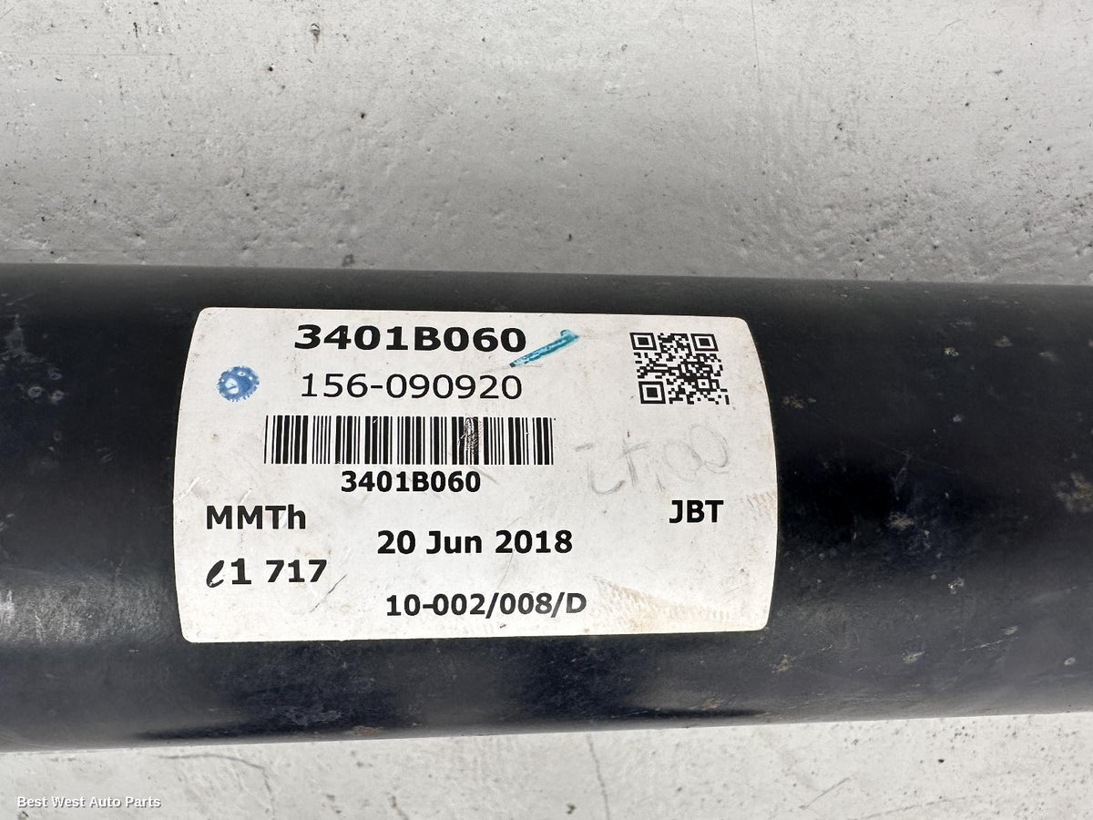 2019 MITSUBISHI PAJERO Rear Drive Shaft