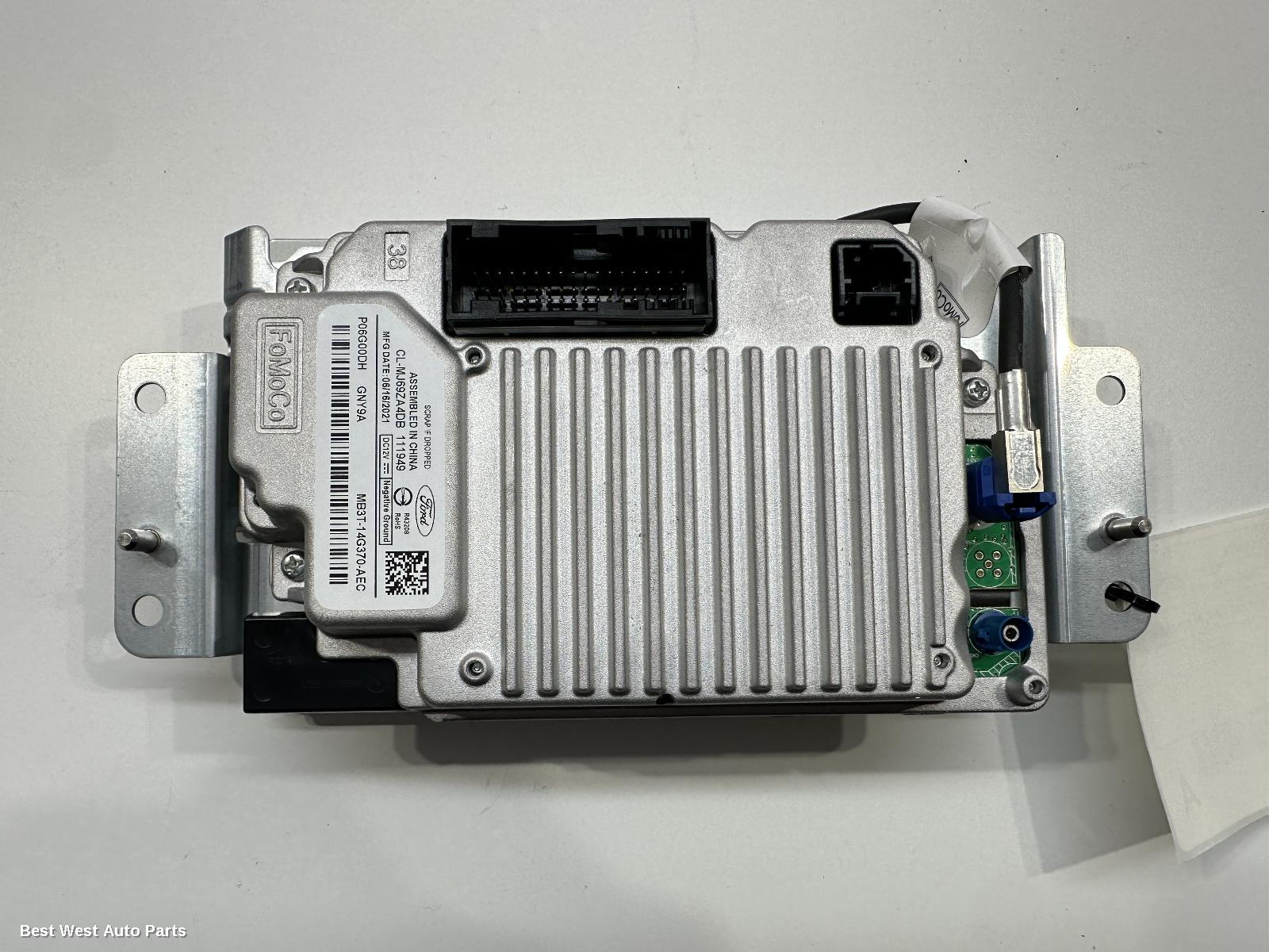 2021 FORD RANGER Radio/Cd/Dvd/Sat/Tv