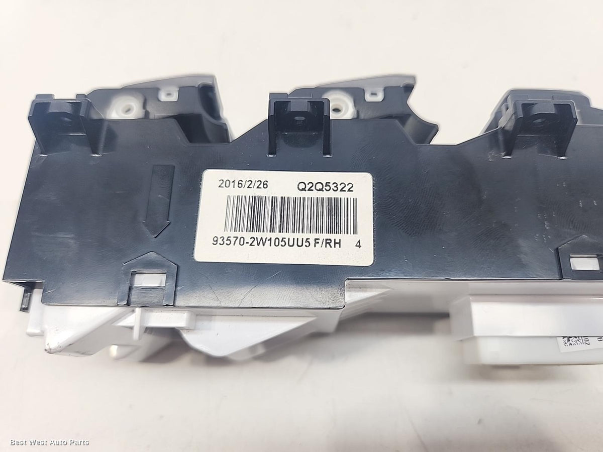 2016 HYUNDAI SANTA FE Pwr Dr Wind Switch