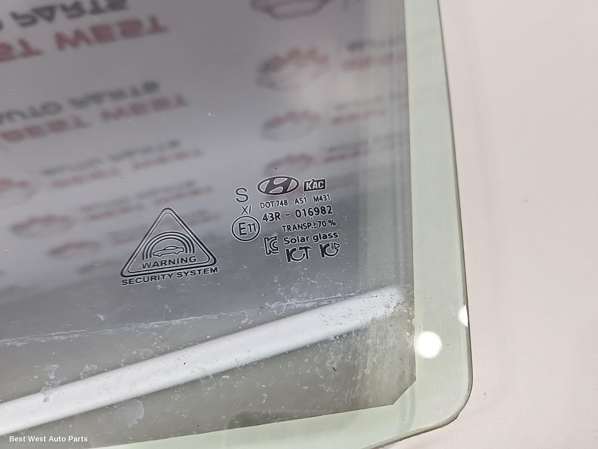 2020 HYUNDAI SANTA FE Left Front Door Window